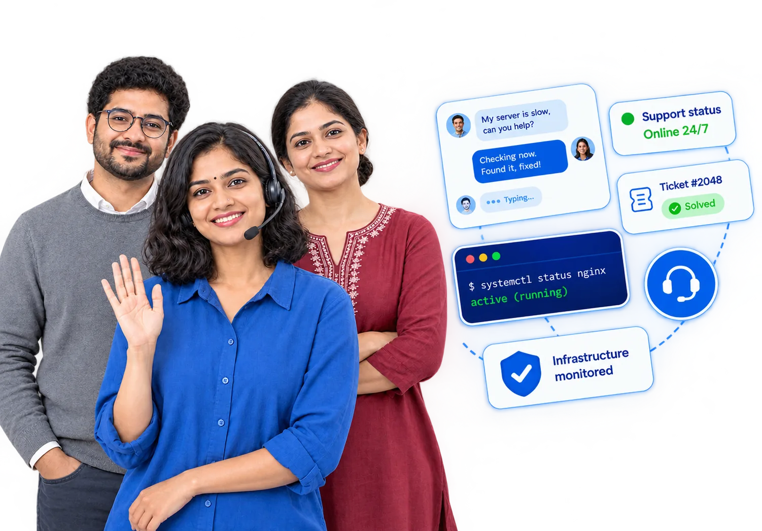 ZoneticHosting infrastructure support team
