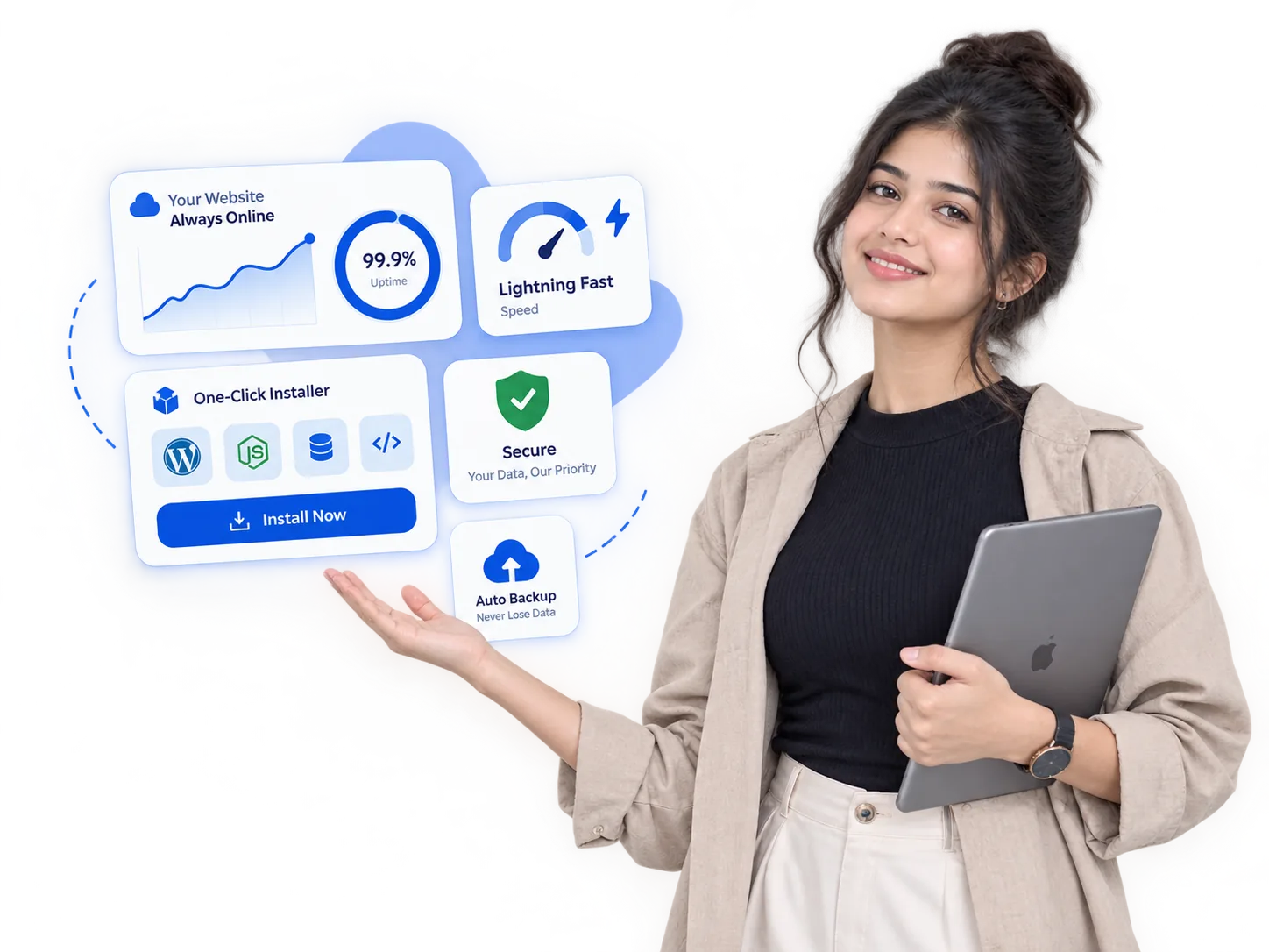 Premium Indian NVMe cloud hosting